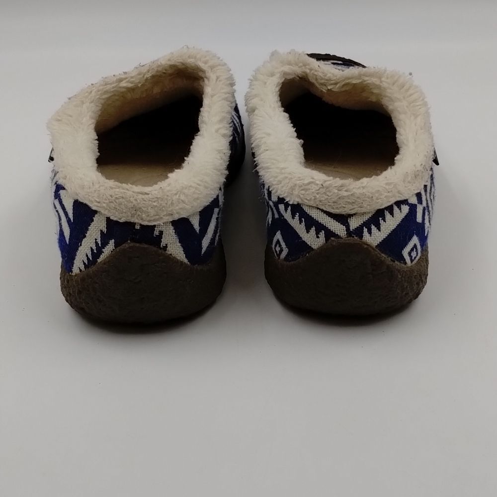 Keen Howser Slide Wool Slip On Clog Shoes Navy Cr… - image 5